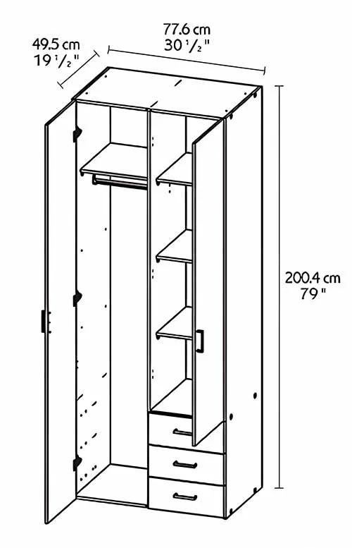 Medidas de un mueble