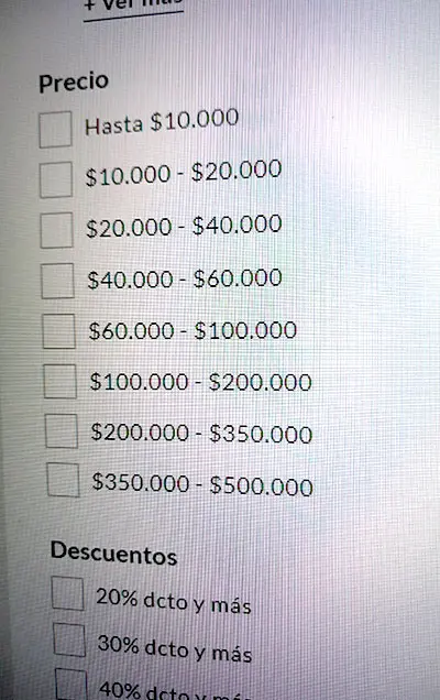 En la compra online puede elegir su mueble según el precio